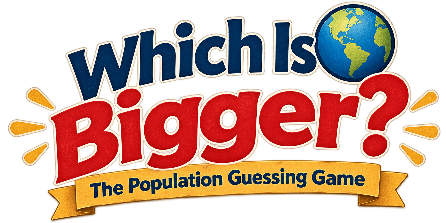 Which Is Bigger? The Population Guessing Game